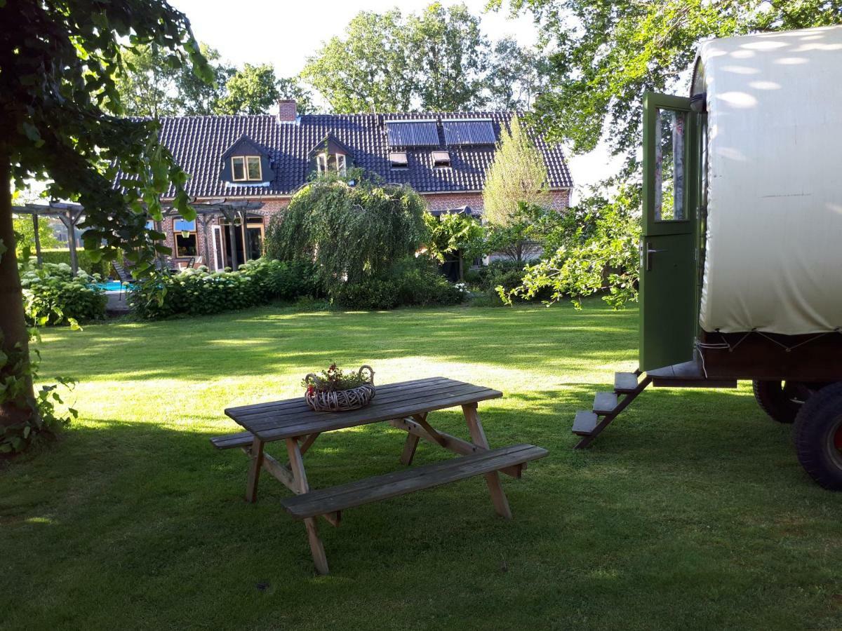 Irish Bowtop Op Het Platteland Van Huize Ouwervelden Wouwsche Plantage Εξωτερικό φωτογραφία